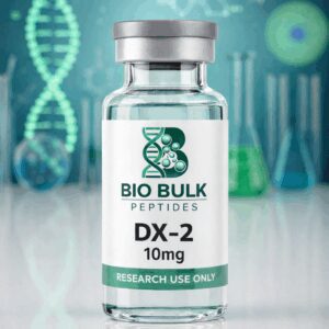 Vial of DX-2 peptide by Bio Bulk Peptides, 10mg.